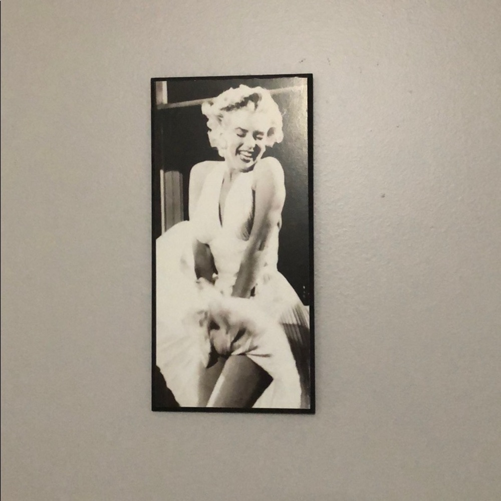 marilyn monroe wall hang/frame
